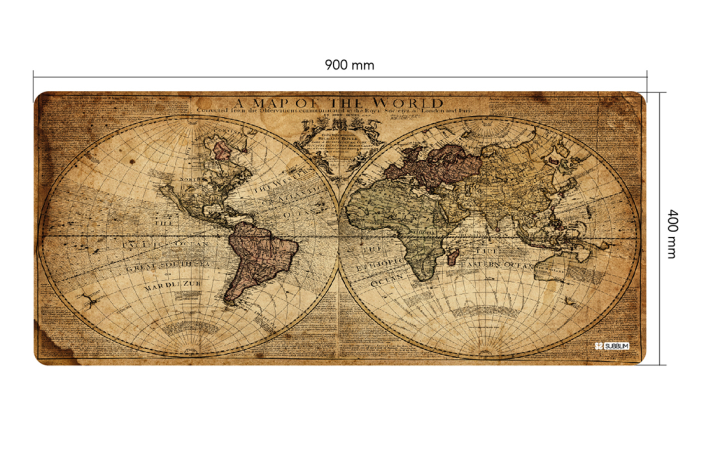 Tapete SUBBLIM Mapa Mundo Vintage XL 2